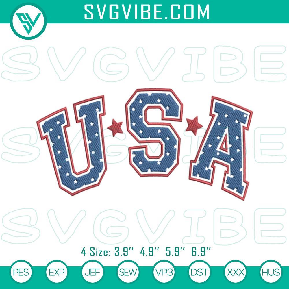 Retro America Embroidery Designs, 4th Of July Machine Embroidery Files Retro America embroidery designs for 4th of July celebration, machine file with patriotic elements like stars, stripes, and fireworks.