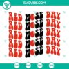 Retro Red Nose Day digital design download with SVG, PNG, DXF, and EPS file formats for a charitable event celebration.