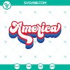 Retro America SVG download with United States and 4th Of July designs, USA SVG files for vintage projects.