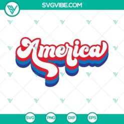 Retro America SVG download with United States and 4th Of July designs, USA SVG files for vintage projects.