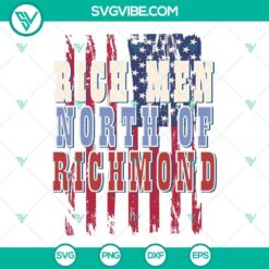 Rich men North of Richmond SVG file with Oliver Anthony in digital cut file format for crafting projects.