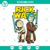 Rick And Morty Star Wars SVG images bundle with PNG, DXF, and EPS formats for download. Ideal for fan art and crafts.