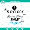 RIP Jimmy Buffett SVG download featuring It's 5 O'Clock design, includes SVG images of Jimmy Buffett songs for digital use.