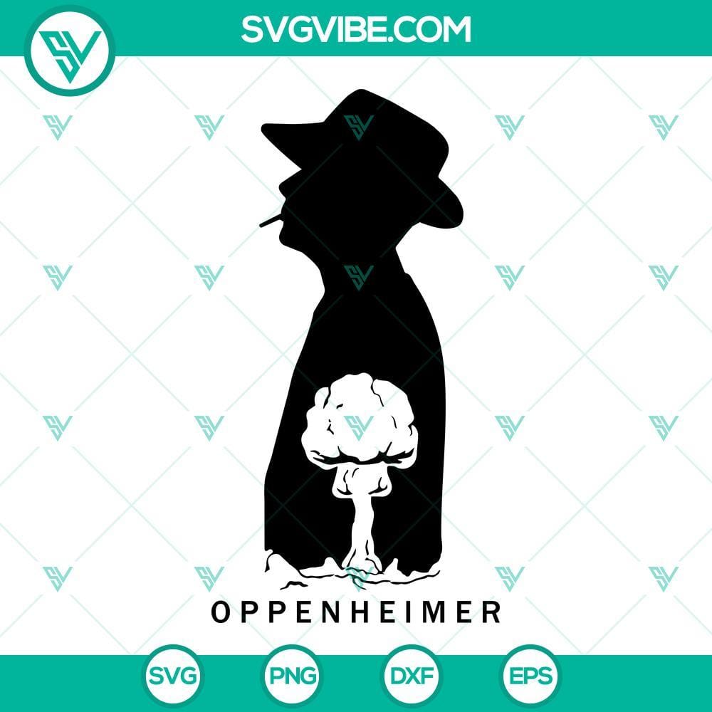 Robert Oppenheimer SVG, Oppenheimer 2023 SVG PNG DXF EPS Cricut Vector Robert Oppenheimer 2023 SVG files for download, compatible with Cricut machines. PNG, DXF, and EPS formats included.