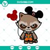 Rocket Raccoon and Balloon Mickey SVG file, ideal for Guardians of the Galaxy fans. Unique and fun design for crafting.