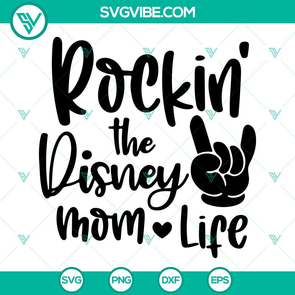 rockin-the-disney-mom-life-svg-disney-mom-svg-mickey-rock-hand-svg-png-dxf-eps-digital-file-1-mockup-1.jpg Disney Mom SVG with Mickey rock hand design, perfect for Disney-loving moms. Downloadable SVG image.