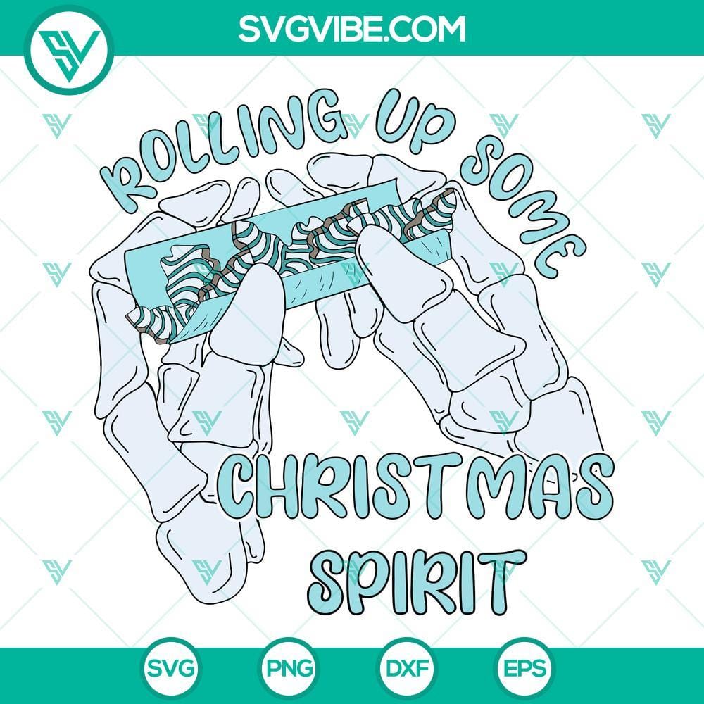 rolling-up-some-christmas-spirit-svg-christmas-tree-cake-svg-skeleton-hand-christmas-svg-10-mockup.jpg Christmas tree pattern on a cake roll - SVG download for holiday baking, cute and festive design for Christmas spirit.