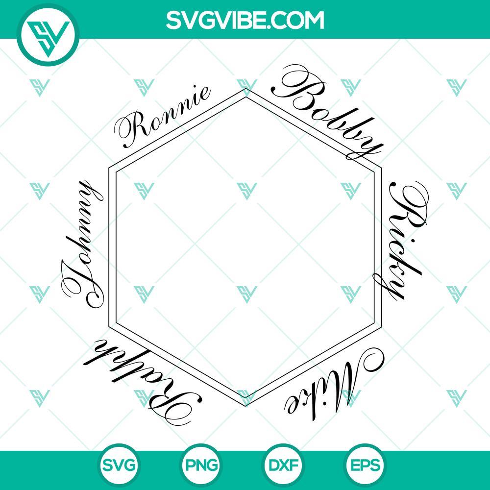 ronnie-bobby-ricky-mike-ralph-and-johnny-svg-new-edition-svg-2023-music-svg-png-dxf-eps-3-mockup.jpg New Edition SVG file featuring a modern design with Ronnie, Bobby, Ricky, Mike, Ralph, and Johnny names, ideal for digital projects.