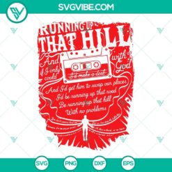 Stranger Things 4 SVG download featuring Running Up That Hill and Vecna designs, inspired by Max’s iconic look. Ideal for digital use.