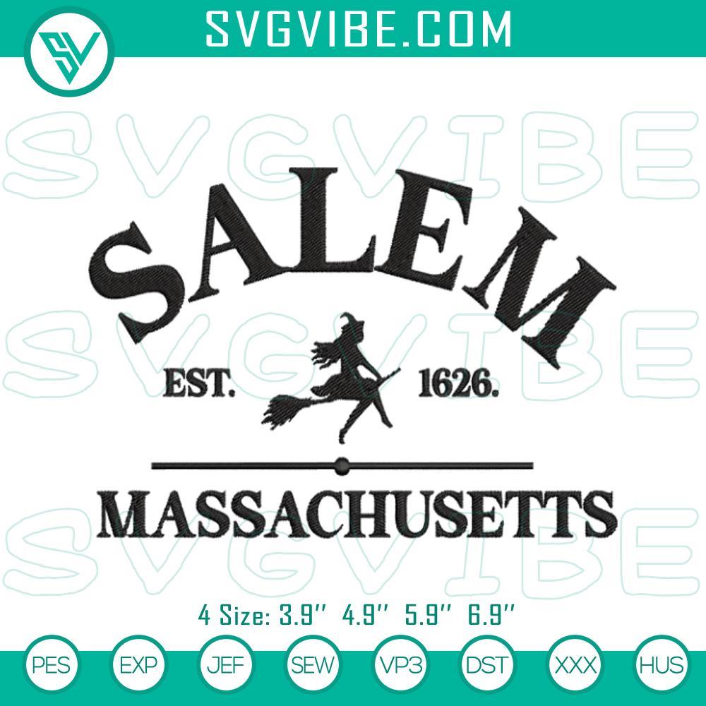 salem-massachusetts-est-1626-embroidery-designs-halloween-witch-embroidery-pattern-files-mockup.jpg Salem Massachusetts embroidery designs featuring Halloween witch pattern, est. 1626. Perfect for spooky decorations.