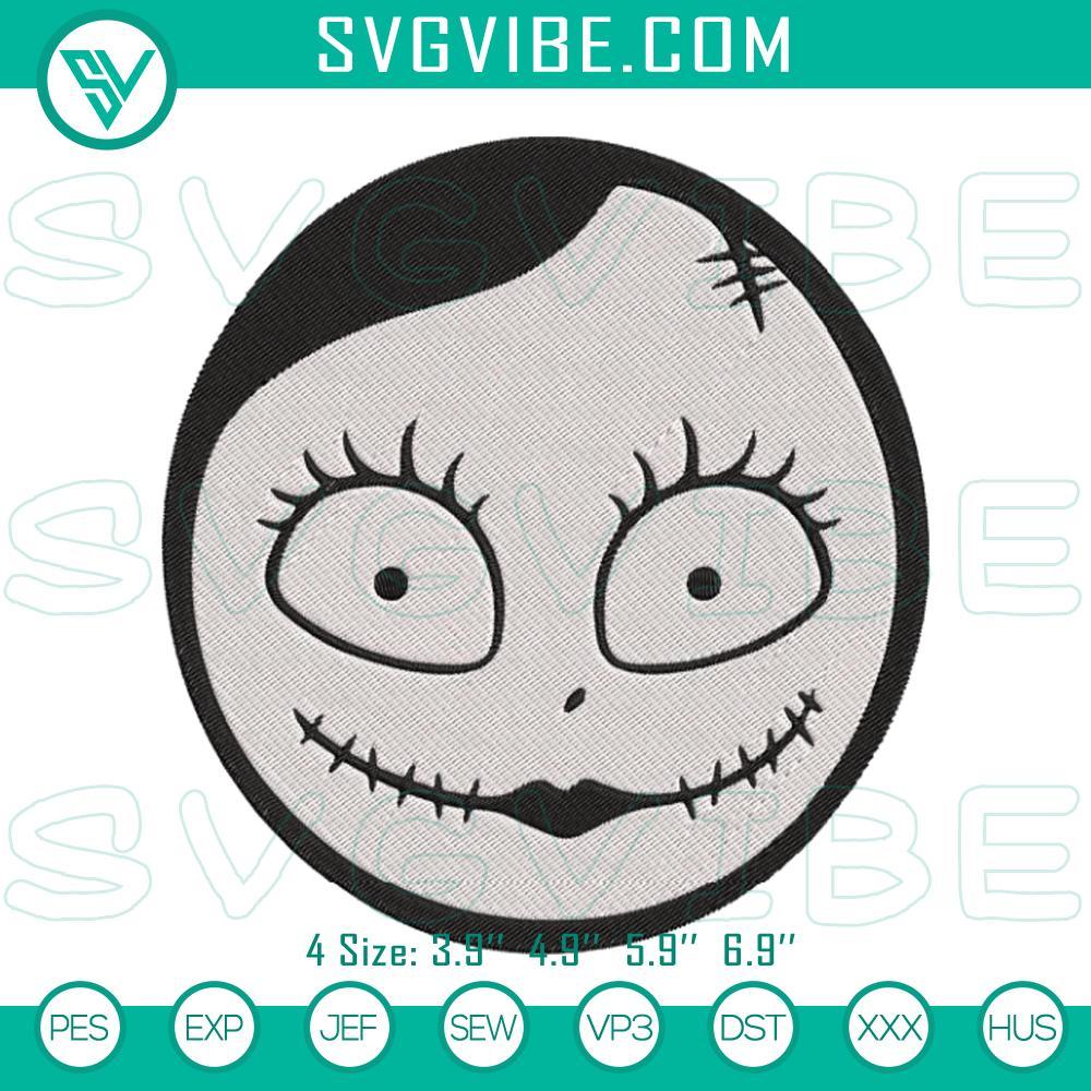 Sally Nightmare Before Christmas Embroidery Designs Sally Nightmare Before Christmas embroidery designs for Halloween, digital character file.