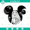 Sally and Mickey Ears SVG design inspired by The Nightmare Before Christmas. Perfect for Halloween crafts.