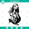 Sally character design in SVG download file format for Cricut and Silhouette machines, featuring PNG, DXF, and EPS options.