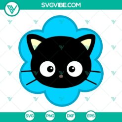Sanrio Characters Face Flower SVG File Bundle, Hello Kitty SVG Image 6