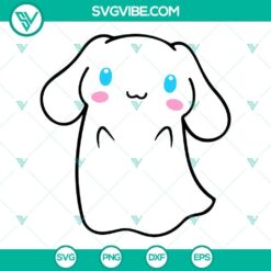 Sanrio Ghost Halloween SVG Images, Hello Kitty Halloween SVG File, Kuromi SVG Image 5