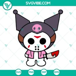 Sanrio Halloween SVG File, Sanrio Horror Movie Characters SVG Image, Hello 5