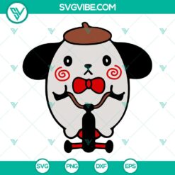 Sanrio Halloween SVG File, Sanrio Horror Movie Characters SVG Image, Hello 7