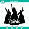 Schuyler Sisters Work SVG Download showcasing Hamilton An American image with dynamic design elements for craft projects.