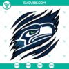 Seattle Seahawks ripped claw SVG designs featuring Seattle Seahawks logo and graphics for digital use. Great for Seahawks fans!