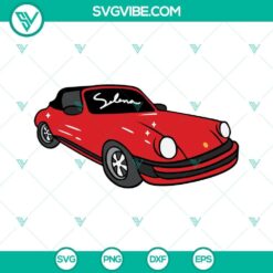Selena car SVG files featuring Selena Quintanilla and Carro Como La Flor designs for crafting projects.