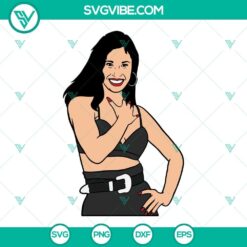 Selena Quintanilla SVG download with Bidi Bidi Bom Bom and Como La Flor designs - perfect for crafting projects.