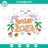 Senior 2023 Bad Bunny SVG files for graduation celebration. Instant download of Bad Bunny graduation design.