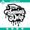 Senior 2024 SVG files with Senior Drip design, ideal for class of 2024 seniors. Optimized for digital use.