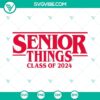 Senior Class of 2024 SVG file with "Senior 2024" and "Back to School" design, perfect for graduation projects.