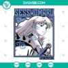 Sesshomaru and InuYasha manga series themed SVG cut files in PNG, DXF, and EPS formats for crafting projects.