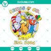 Seuss And Co Est 1904 SVG Files featuring Read Across America Day and Retro Dr. Seuss-inspired imagery for digital designs.