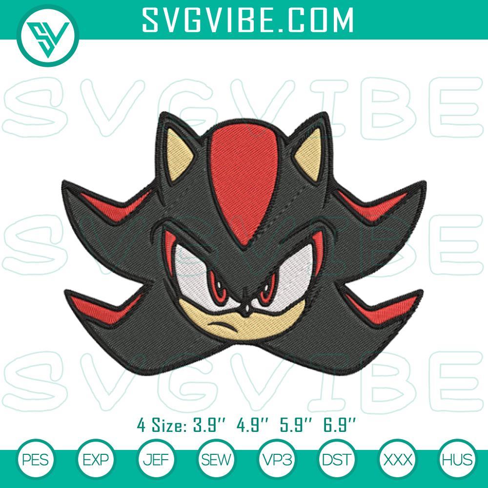 shadow-the-hedgehog-head-embroidery-designs-black-sonic-embroidery-pattern-files-mockup.jpg Shadow The Hedgehog head embroidery design in black, featuring detailed Sonic character file for crafts and projects.