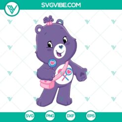 Share Bear Care Bear SVG Download for Cricut and Silhouette - DXF, EPS, PNG Clipart for crafting projects.