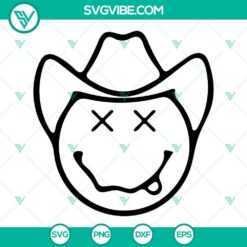 Cowboy-themed SVG design with text "She Likes Cheap Drinks Tattoos And Morgan Wallen" against a rustic background. Great for country music fans.