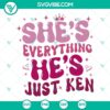 Barbie original SVG image with Ken doll in party attire, perfect for themed designs.