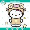 Sheep Hello Kitty, Aries Hello Kitty, Respect The Kitty SVG files for download with cute and unique designs.