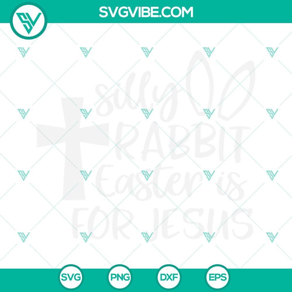 silly-rabbit-easter-is-for-jesus-svg-funny-easter-shirt-svg-kids-easter-svg-easter-bunny-rabbit-svg-files-for-cricut-silhouette-7-mockup.jpg Silly Rabbit Easter Is for Jesus Svg, Funny Easter Shirt design with catchy quote, ideal for festive season apparel. Great for DIY projects.