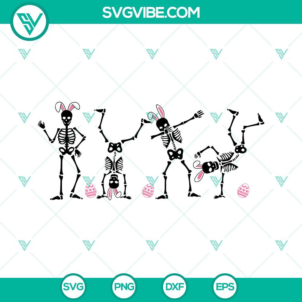 skeleton-easter-bunny-dancing-svg-funny-easter-svg-png-dxf-eps-files-for-cricut-8-mockup.jpg Skeleton Easter Bunny dancing SVG file for Funny Easter design, also available as PNG, DXF, and EPS formats.
