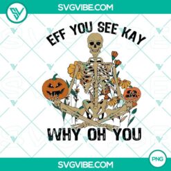 Halloween pumpkin skeleton PNG files with explicit lettering for festive decorations.