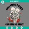 Skeleton love Valentine SVG with skull design, includes SVG PNG EPS DXF files for download.
