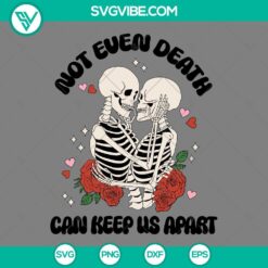 Skeleton love Valentine SVG with skull design, includes SVG PNG EPS DXF files for download.