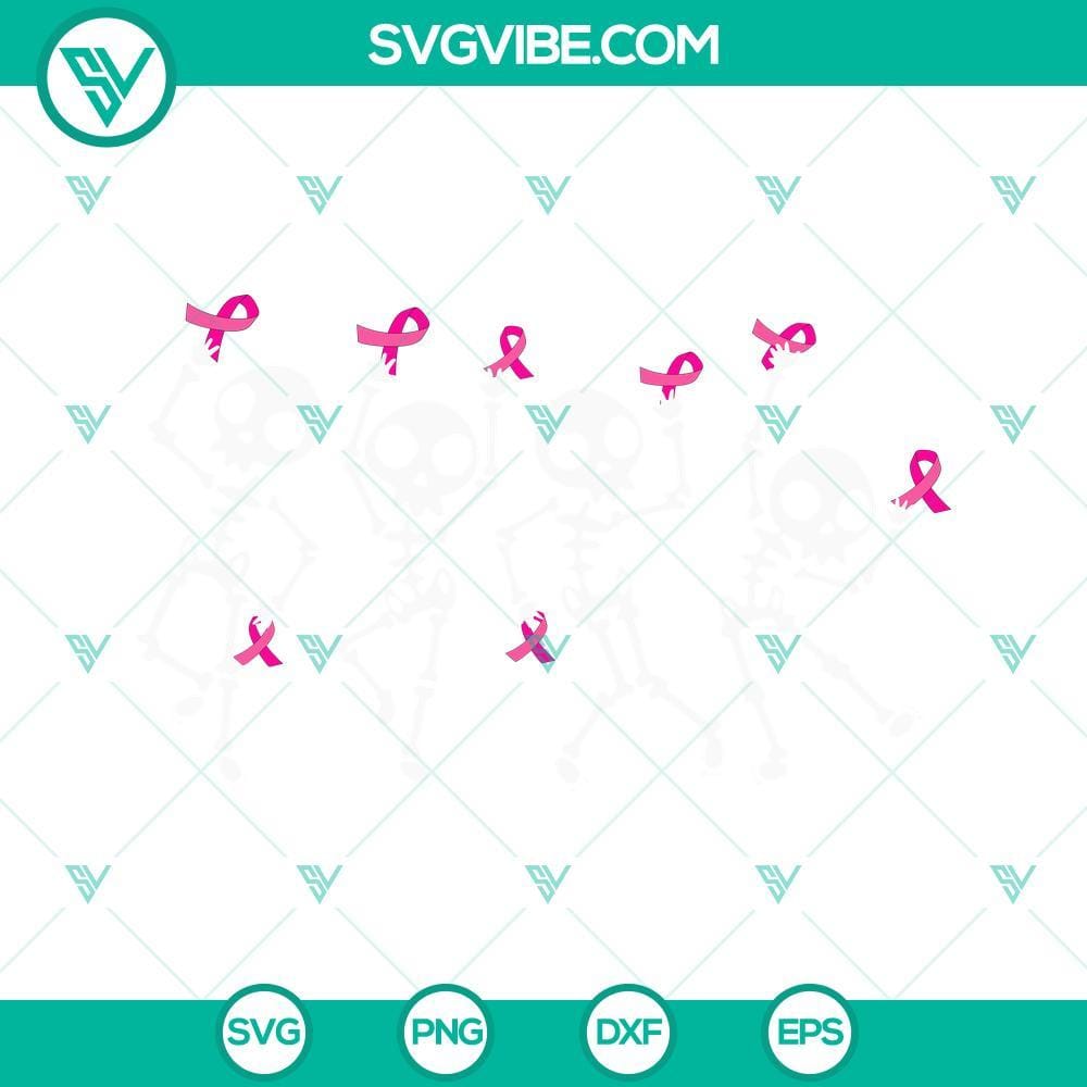 skeletons-breast-cancer-awareness-svg-pink-ribbon-dancing-skeletons-svg-png-dxf-eps-files-1-mockup.jpg Pink Ribbon Dancing Skeletons Breast Cancer Awareness SVG Images for designs, crafts, and projects.