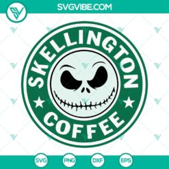Skellington Coffee SVG Download Bundle, Nightmare Before Christmas Coffee