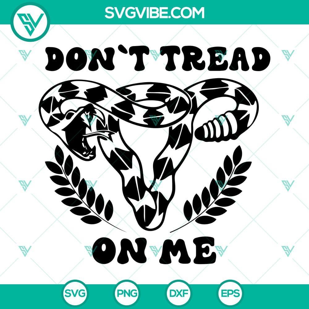 Snake Uterus SVG Images, Don’t Tread On Me Uterus SVG Image, Reproductive Snake uterus and don’t tread on me uterus SVG images, reproductive symbols and design.