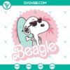 Snoopy Beagle and Barbie SVG design for download in PNG, DXF, and EPS formats. Stay Cool theme perfect for craft projects.