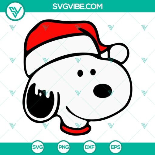 Snoopy Christmas SVG Files Bundle, Charlie Brown SVG Download, Woodstock SVG Files, 1