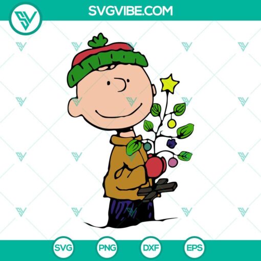 Snoopy Christmas SVG Files Bundle, Charlie Brown SVG Download, Woodstock SVG Files, 4