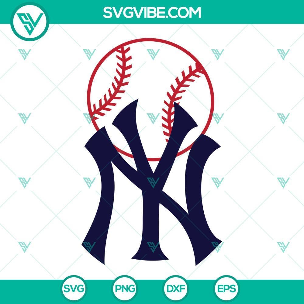 Snoopy New York Yankees SVG, New York Yankees Logo SVG Snoopy New York Yankees and New York Yankees Logo SVG files for baseball fans, sports crafting, and DIY projects.