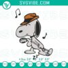 Snoopy singing machine embroidery designs with funny cartoon character, digital file for crafts, DIY projects.