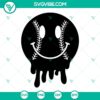 Loud Mouth Baseball Mama SVG files with baseball mom design for download. Great for baseball moms!