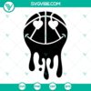 Basketball mom SVG file with text "Somebodys Loud Mouth Basketball Mama", ideal for sporty moms, SVG download.